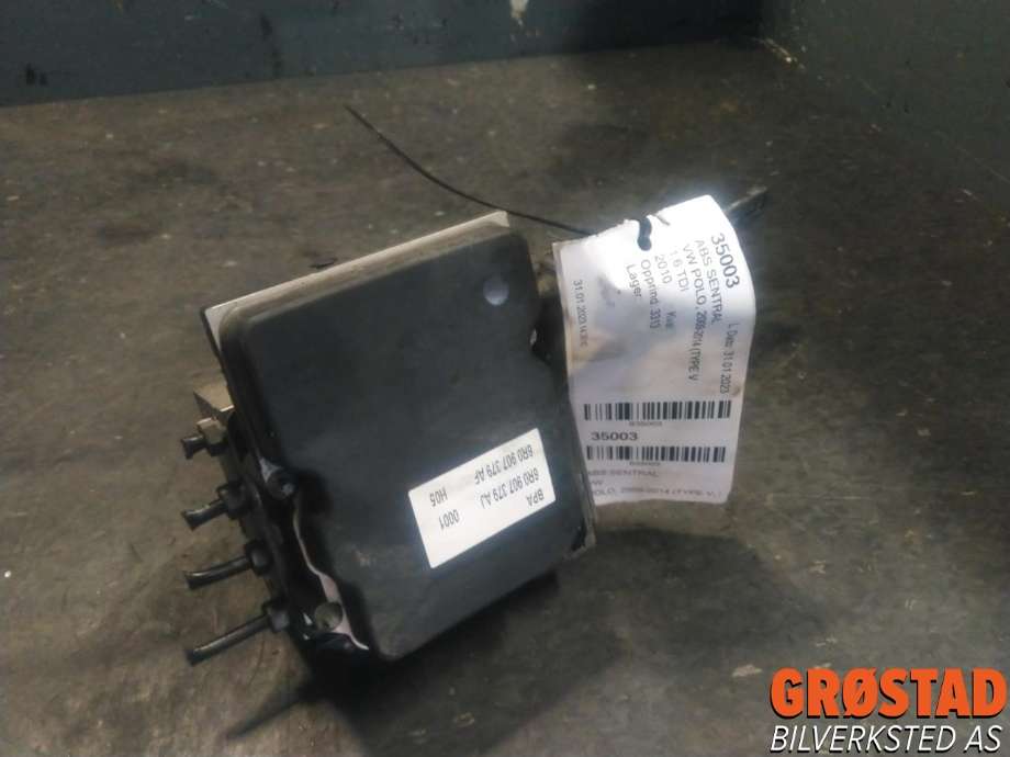 ABS sentral til VW Polo 2009-2014 (Type V, Fase 1)  (6R0 614 517 BA|)