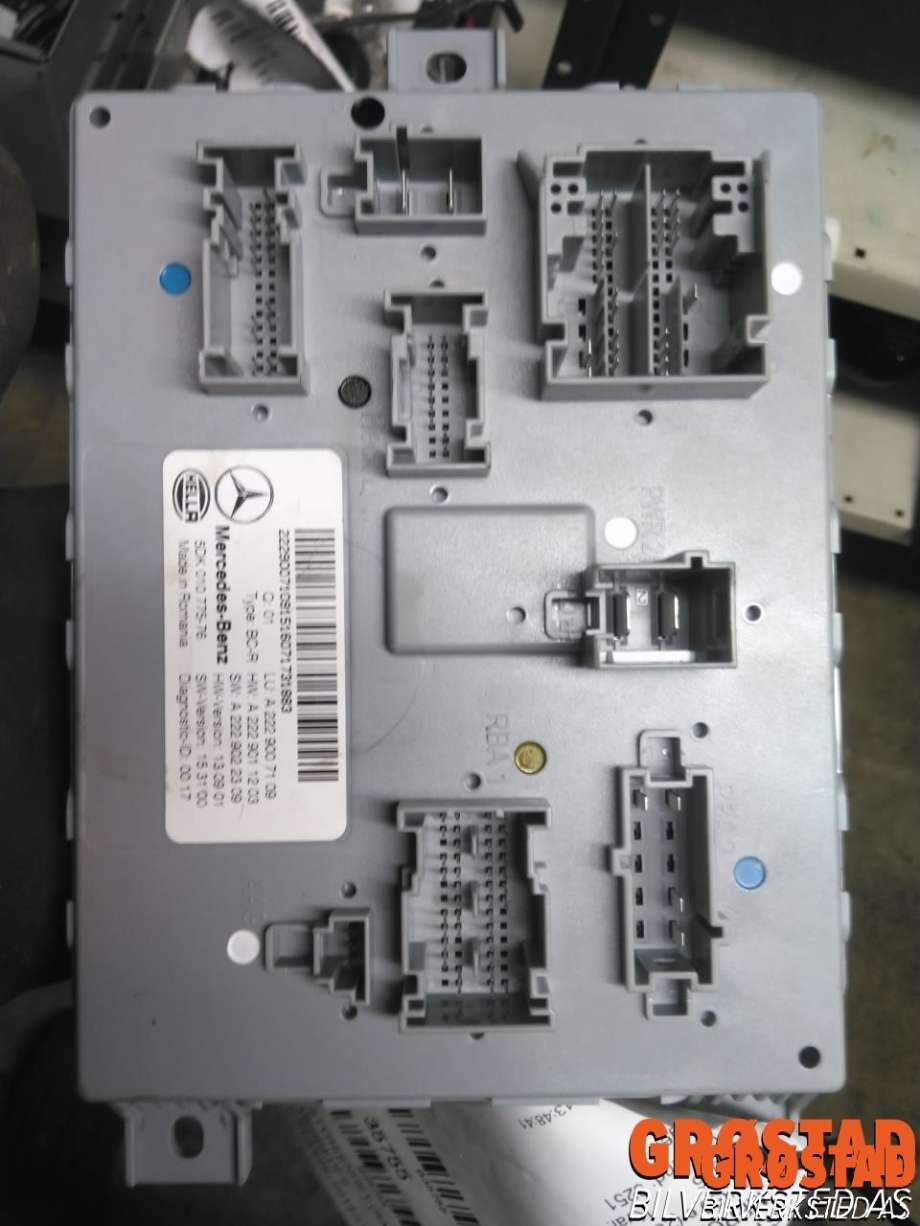 Styreenhet (SAM - Signal Acquisition Module) til Mercedes C-Klasse 2014-2018 (Fase 1) (W205) (W205) (HELLA|5DK01077576|A2229007109|A2229011203)