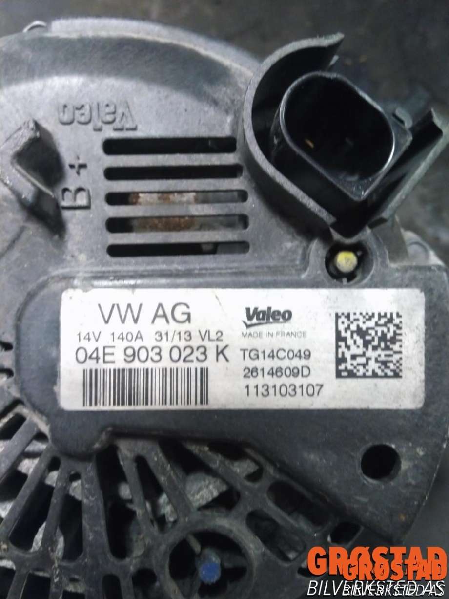 Dynamo til VW Golf VII 2012-2017 (Fase 1)  (04E 903 023 J|NBG-3939|)