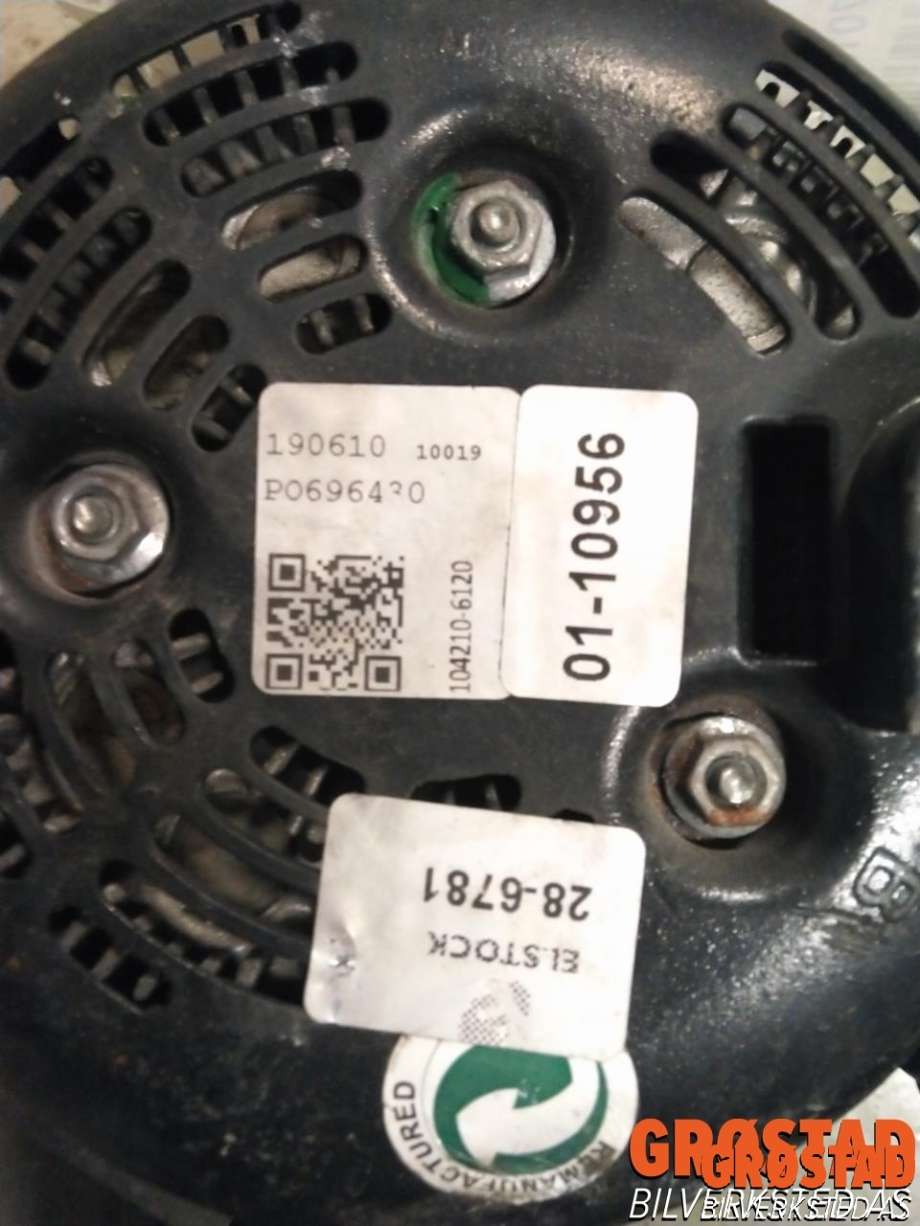 Dynamo diesel til Jaguar XF 2008-2015 (X250) (X250) (C2Z3415|C2Z3415E|)