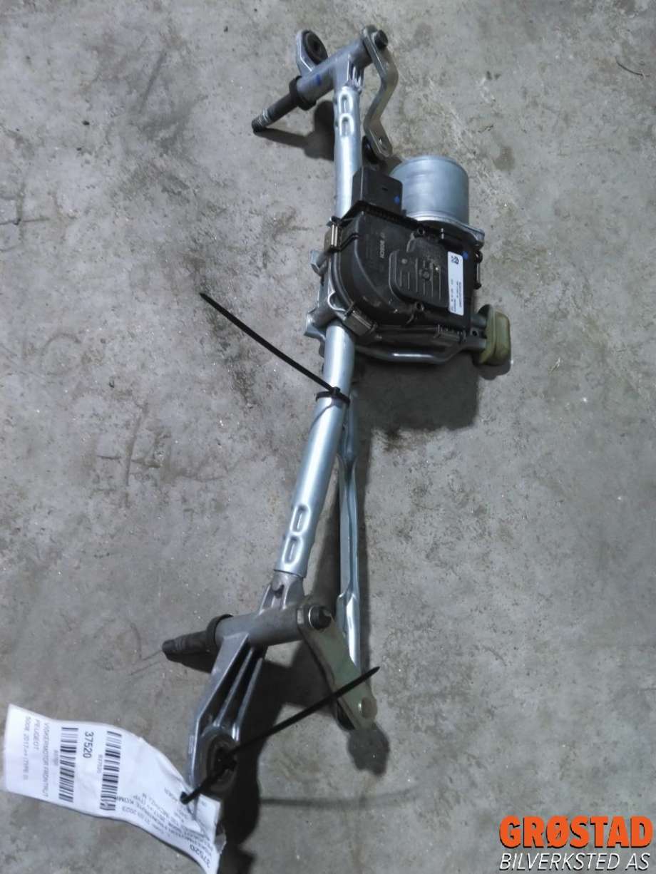 Viskermotor frontrute komplett m/overføring til Peugeot 5008, 2017-->> (Type II) (98 109 895 80)