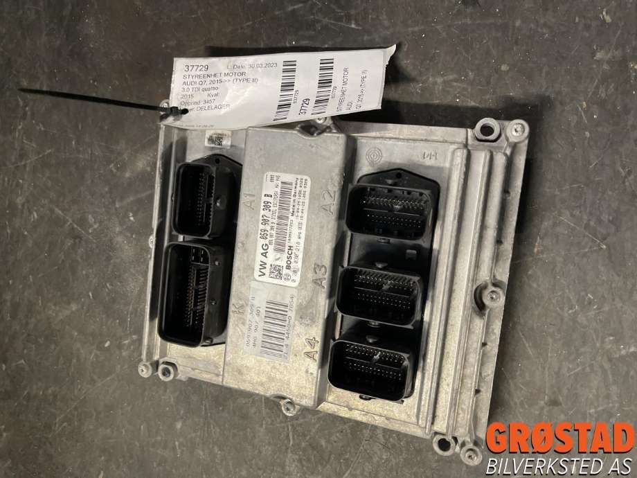 Styreenhet motor til Audi Q7, 2015-->> (Type II) (4M0 907 401 4M0)