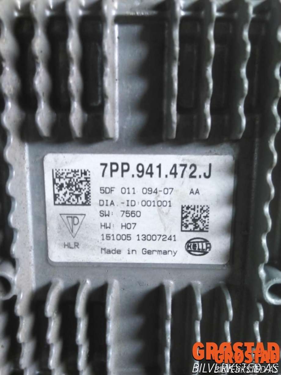 Styreenhet xenon/ballast til Audi A6, Allroad 2015-2019 (Type III, Fase 2) (C7) (C7) (7PP941472J|)