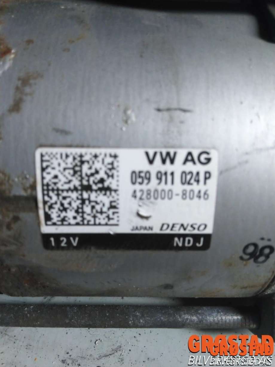 Starter diesel til Audi A6, Allroad 2015-2019 (Type III, Fase 2) (C7) (C7) (059911024P|NBS-2886|)