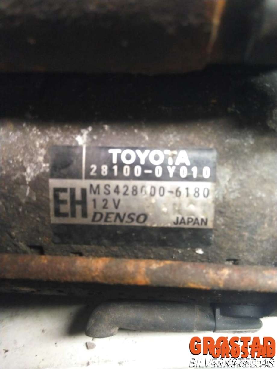 Starter til Toyota Yaris 2009-2011 (Type II, Fase 2)  (281000Y010|NBS-2565|)