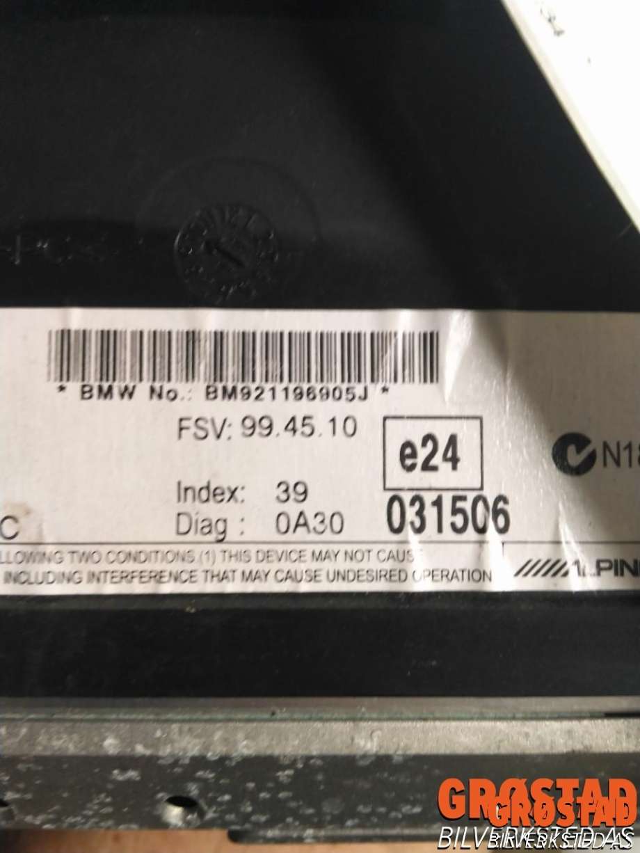 Bilstereo navigasjon skjerm til BMW 3-Serie 2005-2011 (E90/E91/E92/E93) (E90/E91/E92/E93)