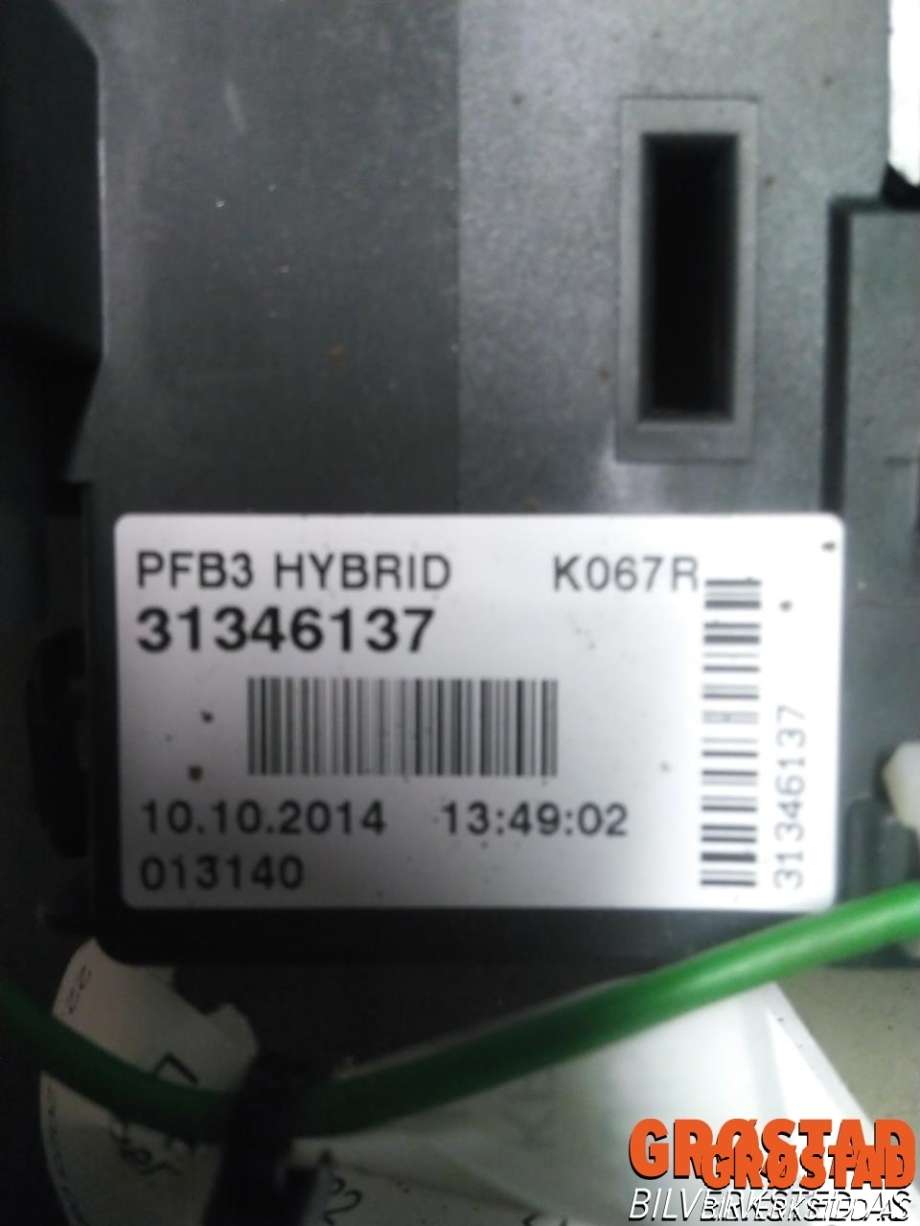 Sikringsboks til Volvo V60/V60 CC 2013-2018 (Type I, Fase 2)  (31346137|)