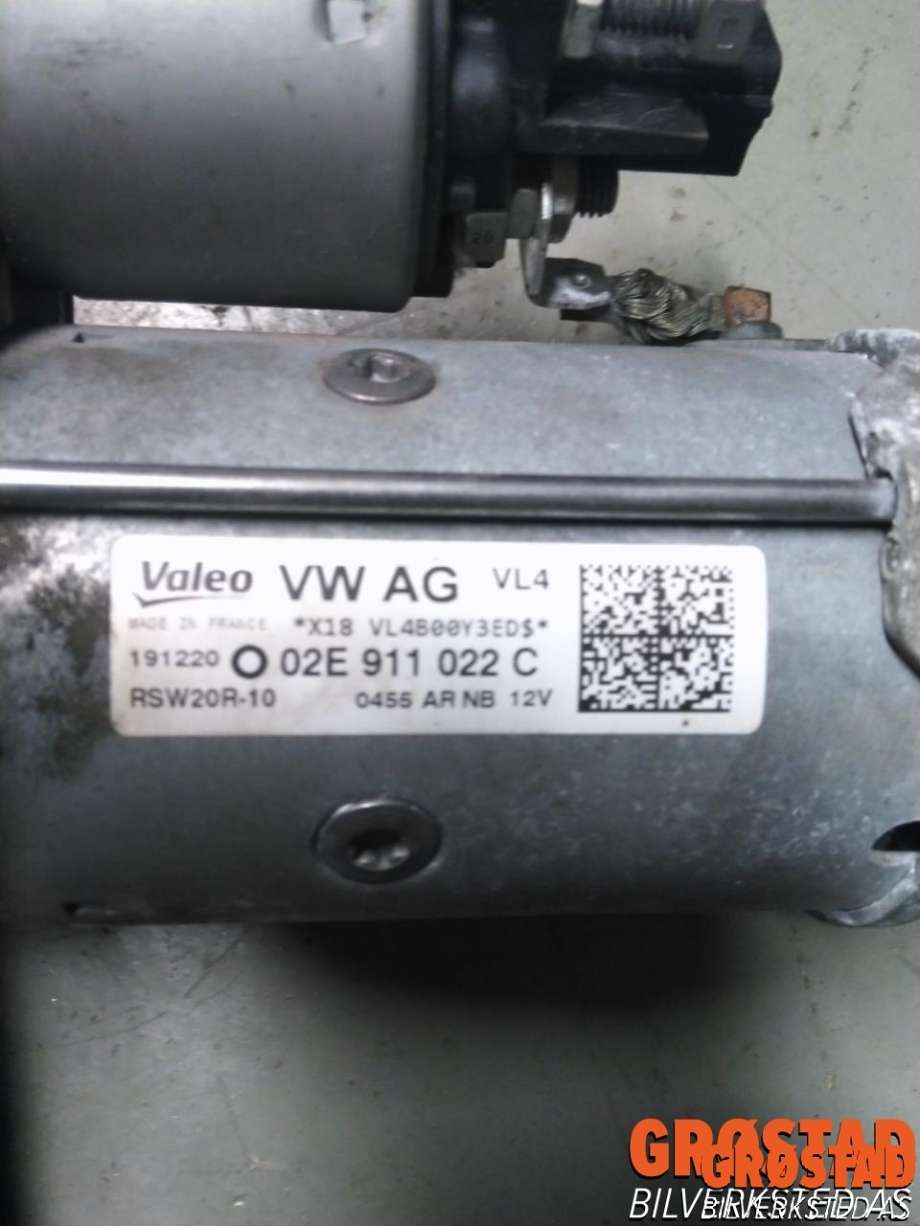Starter diesel til Škoda Kodiaq 2017-->> (02E 911 022 C|02E 911 022 CX|nbs-5354)