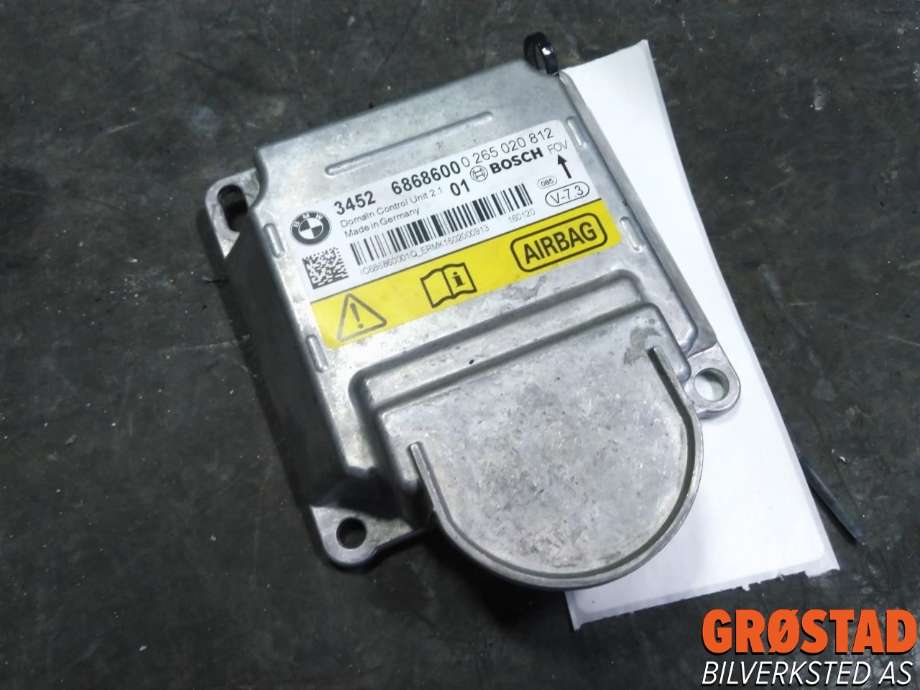 Styreenhet airbag hovedsensor til BMW M4, 2014-2020 (F82/F83) (F82/F83) (3452 6868600 01)