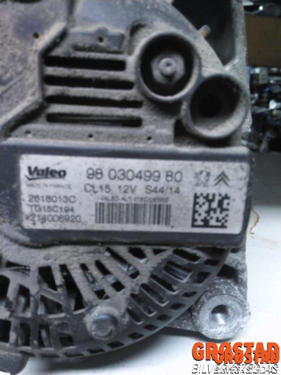 Dynamo diesel til Peugeot 4008 2012-2017  (98 030 499 80|NBG-3695|)