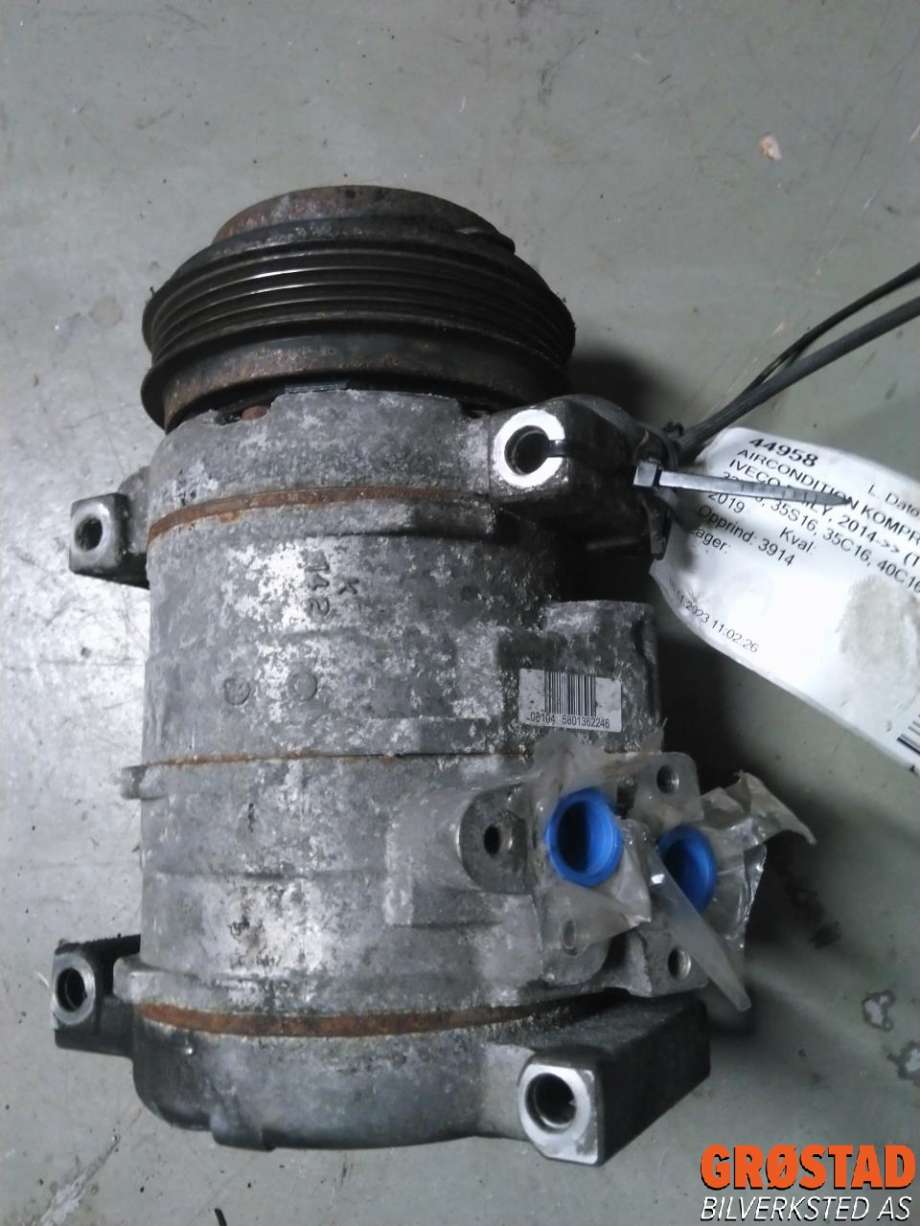 Aircondition kompressor til Iveco Daily 2014-->> (Type VI)  (5801362246|)