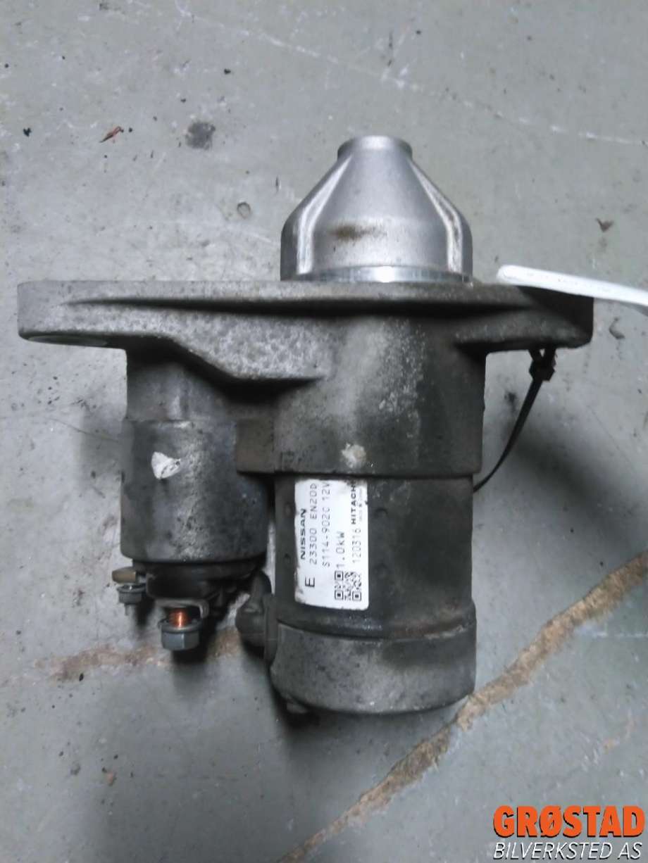 Starter til Nissan Qashqai 2010-2014 (Type I, Fase 2)  (23300EN20D|23300EN21A|nbs-2625)