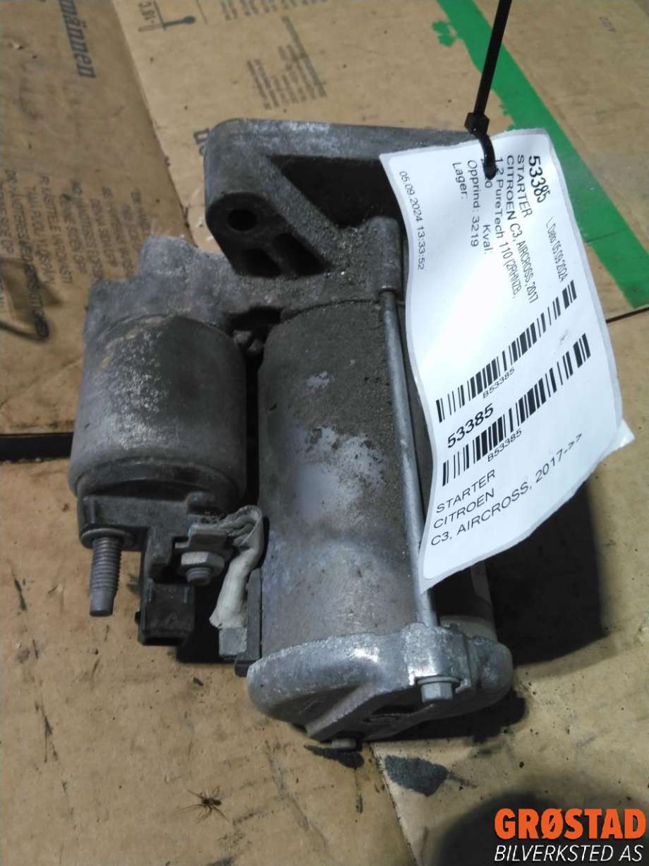 Starter til Citroën C3, Aircross 2017-->> (98 127 154 80|NBS-5278|)