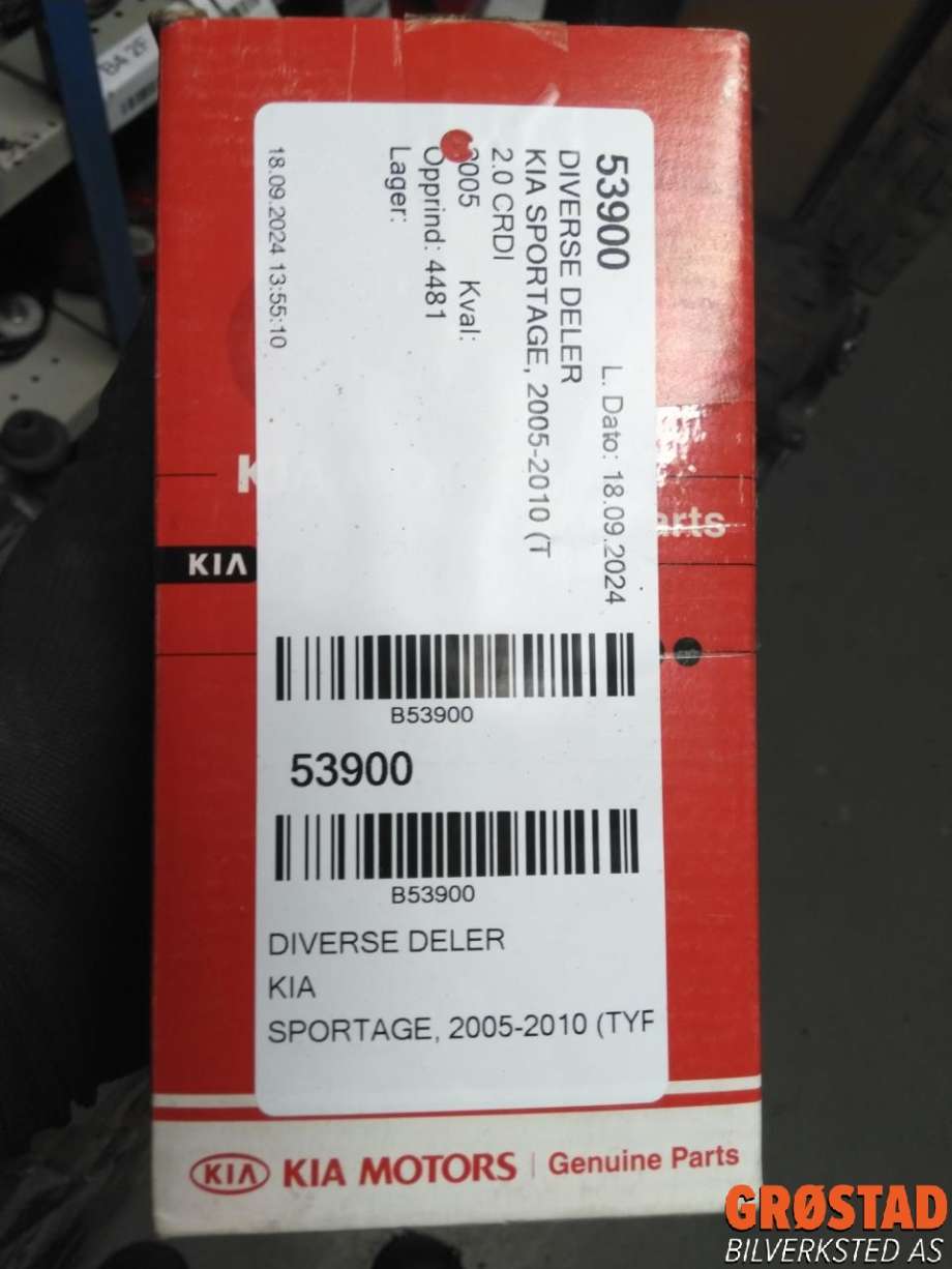 Diverse deler til Kia Sportage 2005-2010 (Type II) (2631027002|)