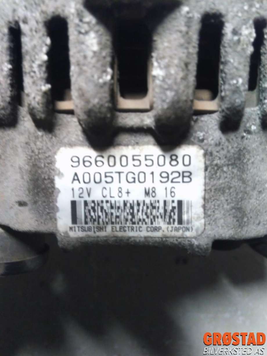 Dynamo til Peugeot 207 2006-2012 (5705 CW|16 380 945 80|NBG-3496)