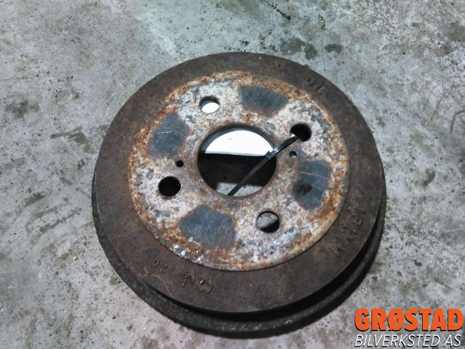 Bremsetrommel bak til Subaru Justy 2008-2010 (Type IV)