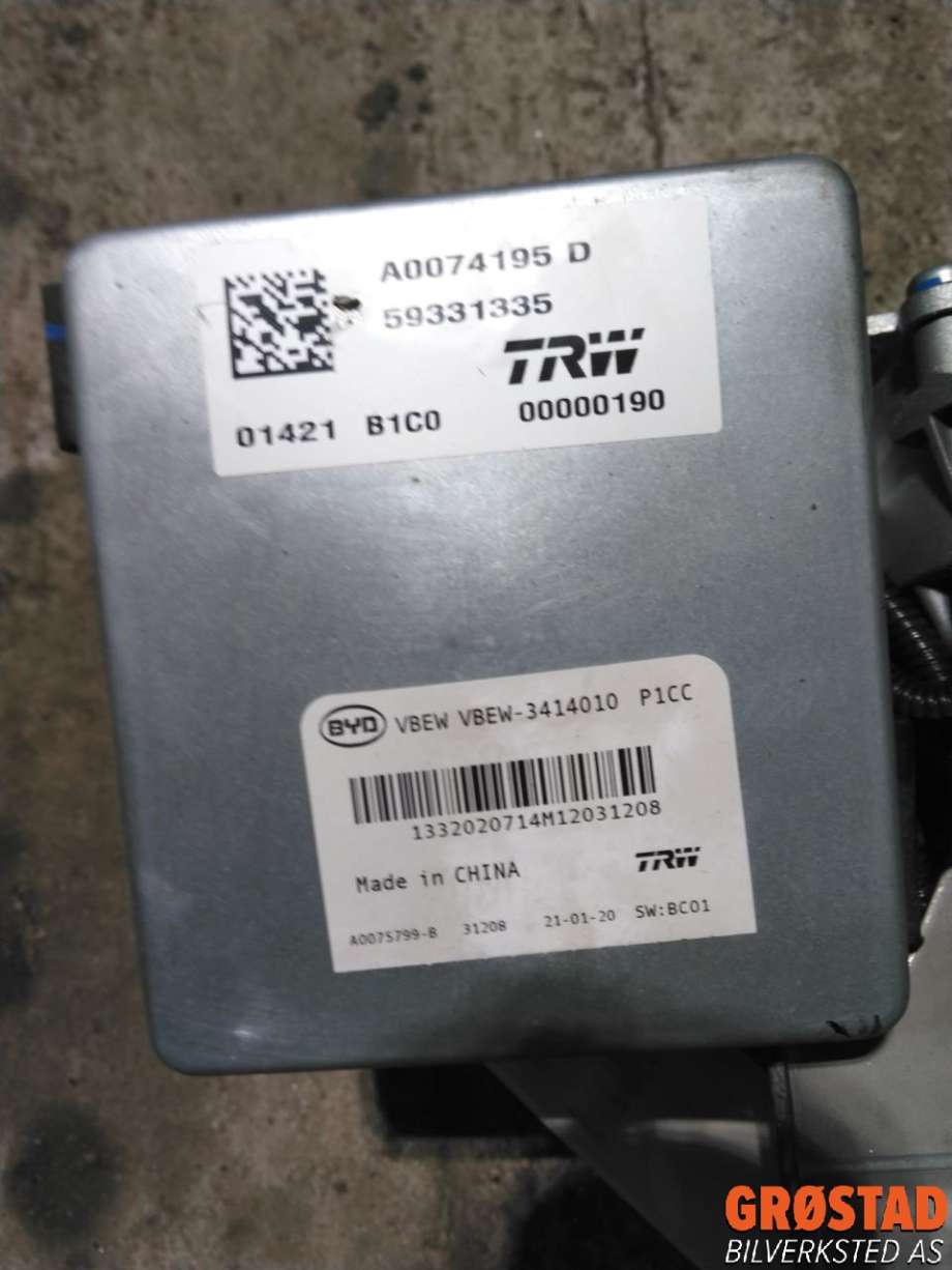 Rattaksel elektrisk servo til BYD T3 2020-->>  (B55046|)