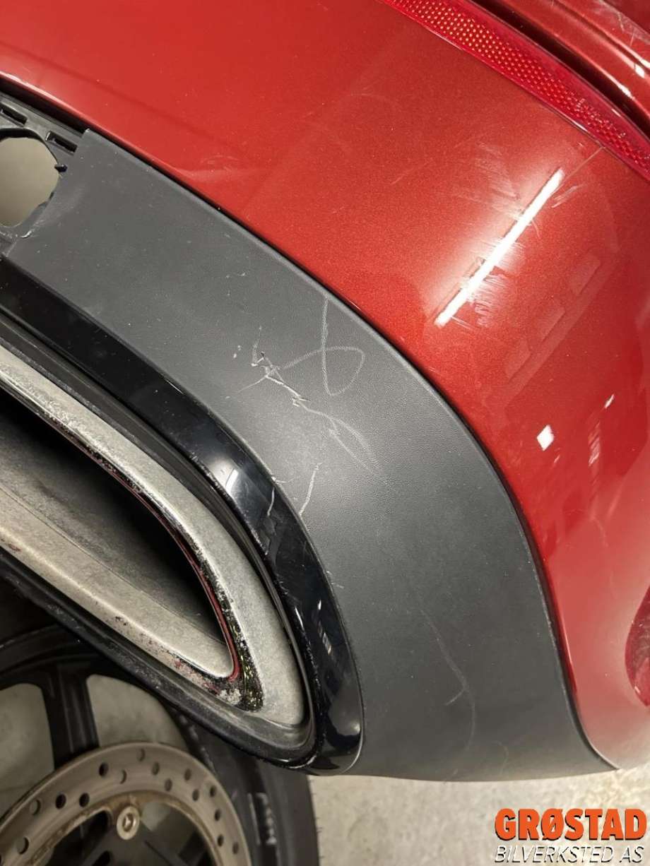Støtfanger bak til Mercedes CLA 2013-2019 (C117) (C117) (A1178800440|)