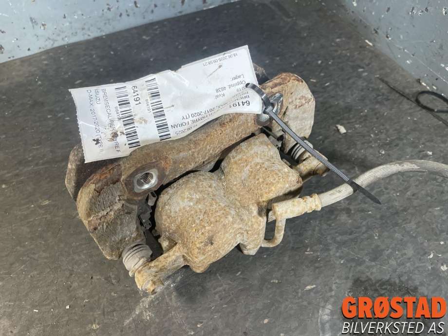 Bremsecaliper høyre foran til Isuzu D-Max, 2017-2020 (Type II, Fase 2)  
