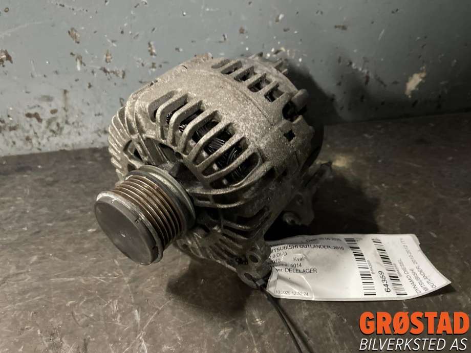 Dynamo diesel til Mitsubishi Outlander, 2010-2012 (Type II, Fase 2)  (1800A066)