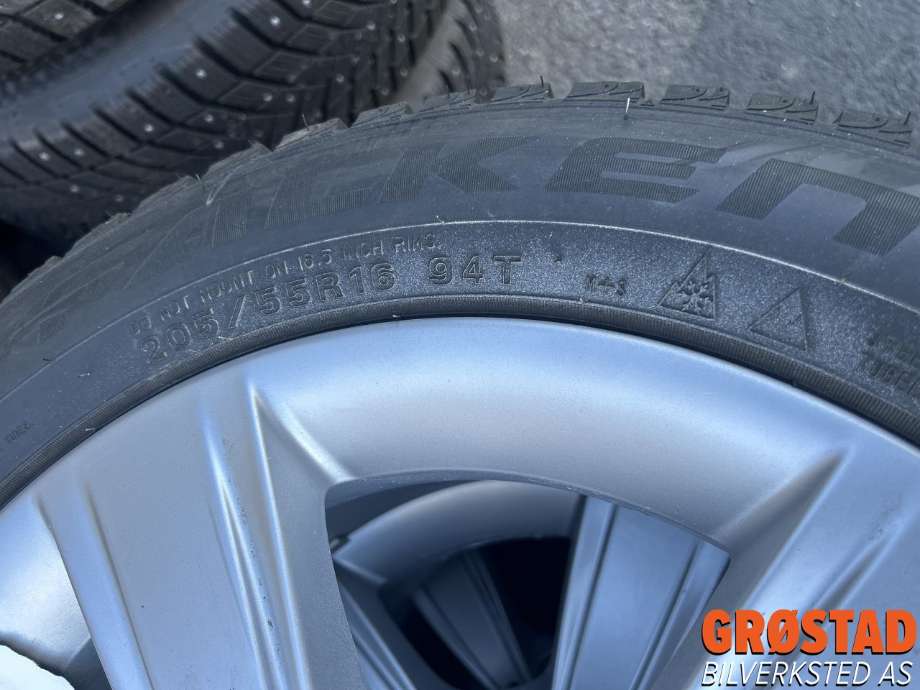 Hjulsett aluminium vinter til BMW 1-Serie 2011-2015 (Fase 1) (F20/F21) (F20/F21) (5X120|)