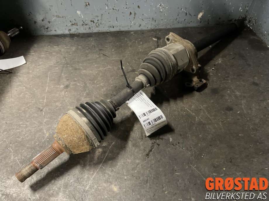 Drivaksel høyre foran, diesel/manuell til Nissan Qashqai, 2010-2014 (Type I, Fase 2) (39100JD74B)