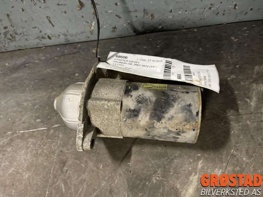 Starter diesel til Hyundai i30, 2007-2012 (Type I) (36100 2A300)
