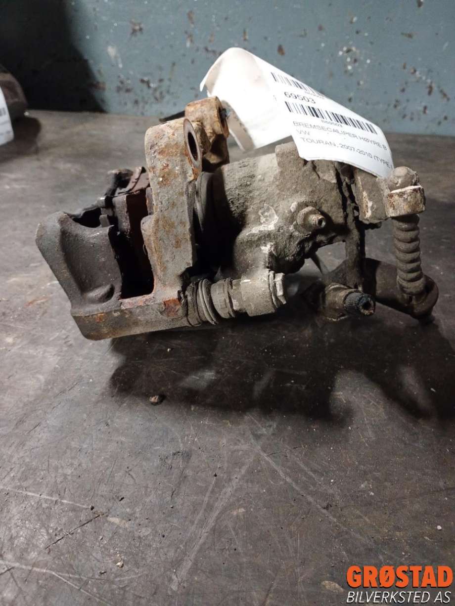 Bremsecaliper høyre bak til VW Touran 2007-2010 (Type I, Fase 2)  (1K0 615 424 M|)