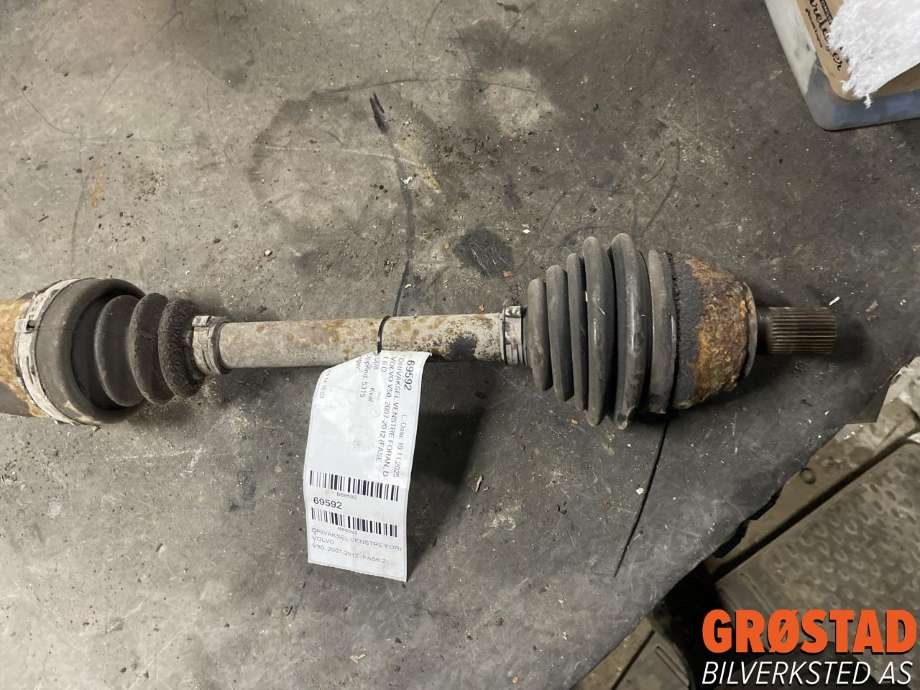 Drivaksel venstre foran, diesel/manuell til Volvo V50, 2007-2012 (Fase 2)  (36001357)