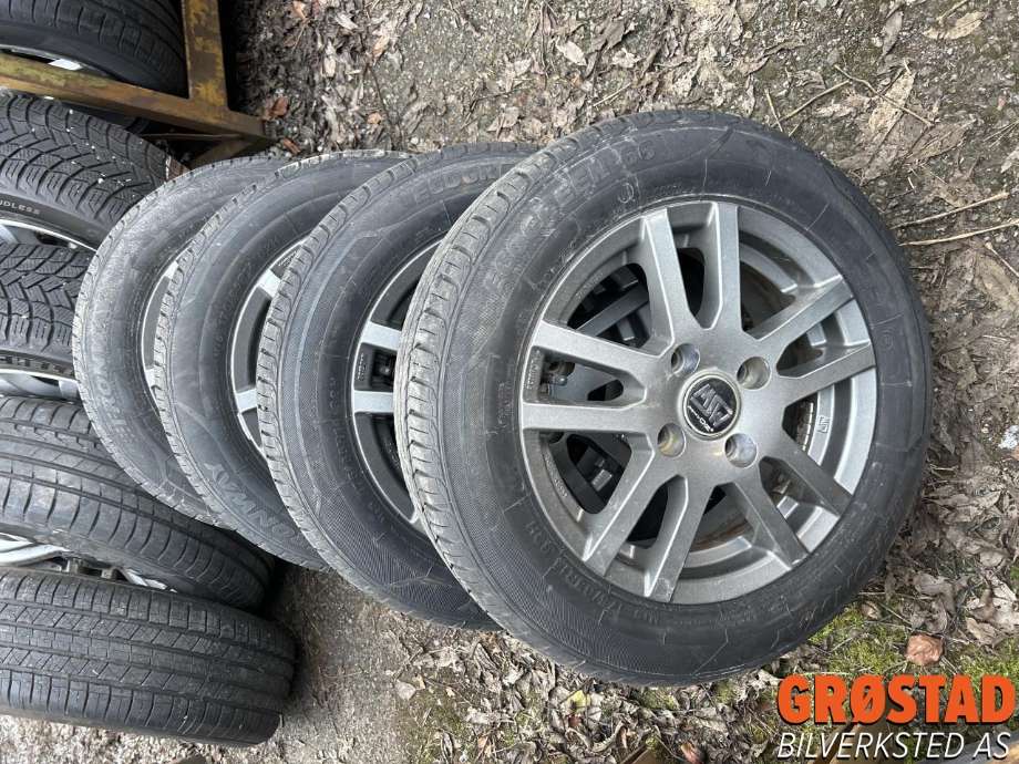 Hjulsett aluminium sommer til Ford Fiesta 2002-2008 (Type V) (OZ|4X108|)