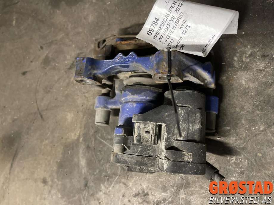 Bremsecaliper venstre bak, elektrisk til VW Golf VII 2012-2017 (Fase 1)  (5G0 615 423 D|5Q0 615 423 E|)