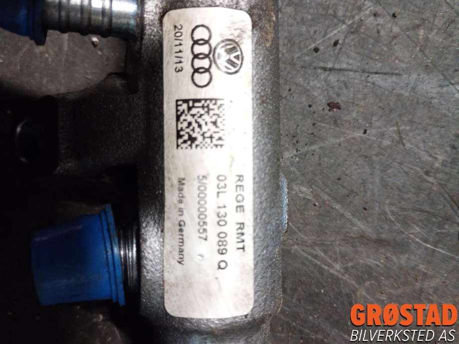 Dyseskinne (fuelrail) til Audi Q5 2012-2017 (Type I, Fase 2)  (03L 130 089 Q|)