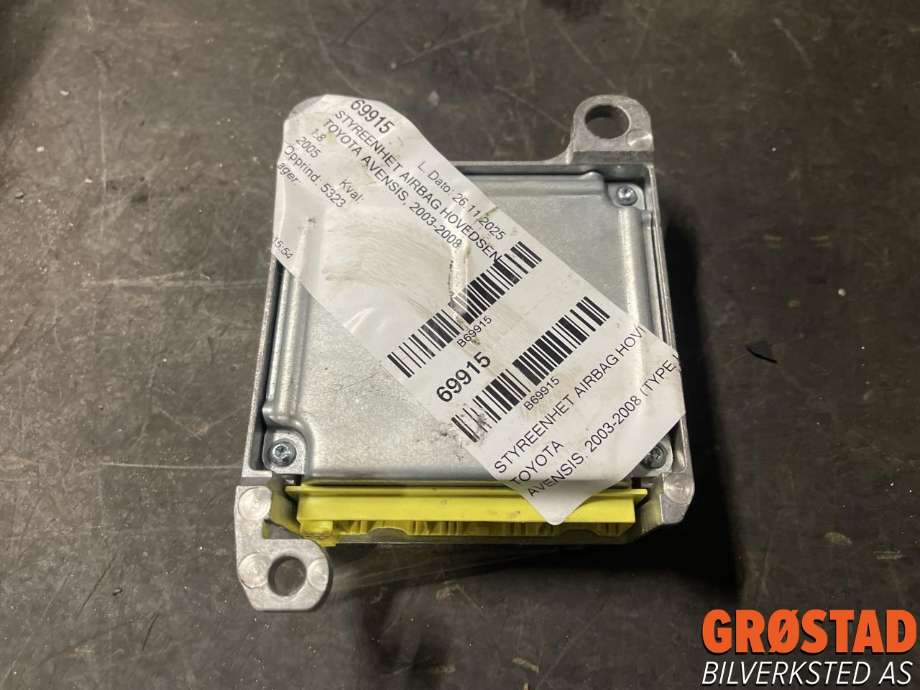 Styreenhet airbag hovedsensor til Toyota Avensis 2003-2008 (Type II) (8917005120|)