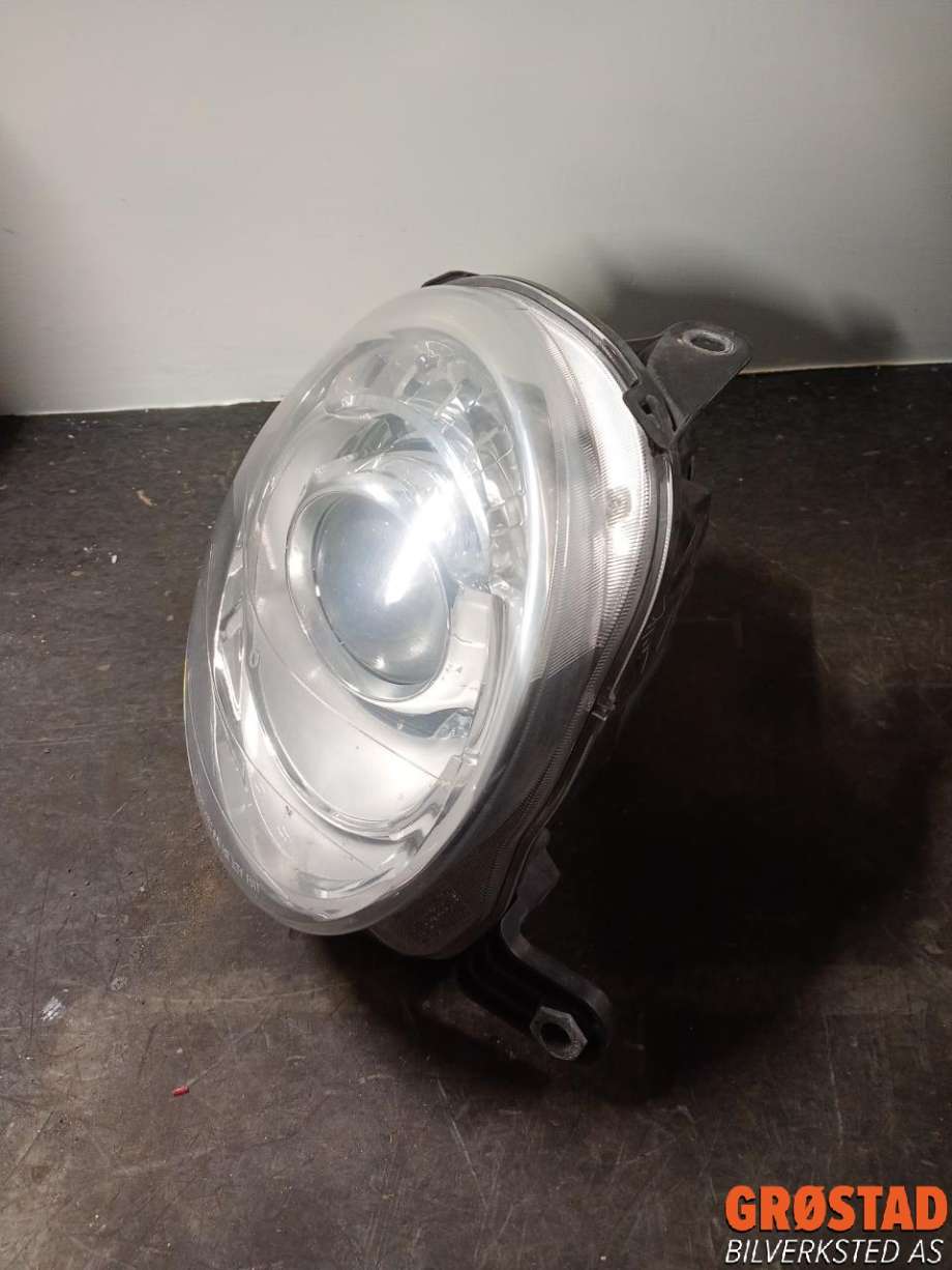Frontlykt høyre halogen til Fiat 500 2008-2020