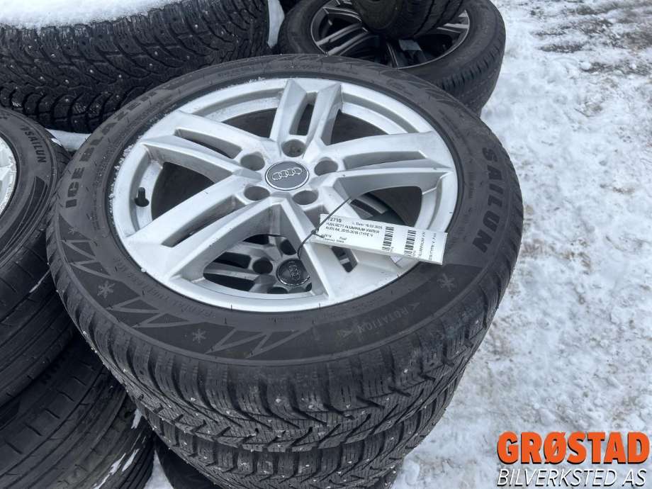 Hjulsett aluminium vinter til Audi A4, 2015-2019 (Type V, Fase 1) (B9) (B9) (5X112)