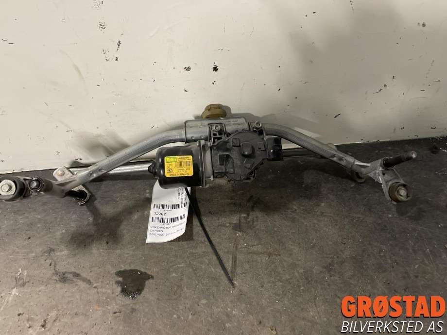 Viskermotor frontrute komplett m/overføring til Citroën Berlingo, 2019-->> (Type III) (98 165 588 80)