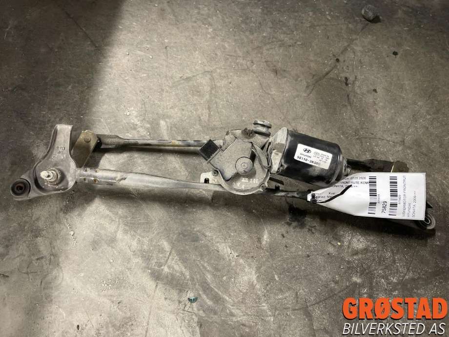 Viskermotor frontrute komplett m/overføring til Hyundai Sonata 2006-->> (98150 3K000|98110 3K000|)