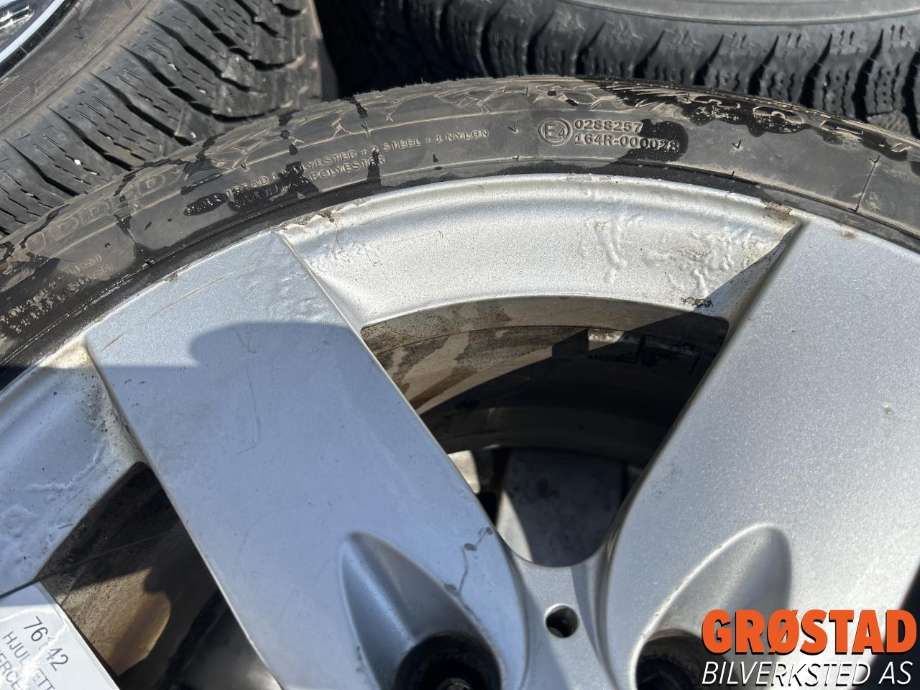 Hjulsett aluminium vinter til Mercedes SLK 2005-2011 (R171) (R171) (5X112|A1714010202|)