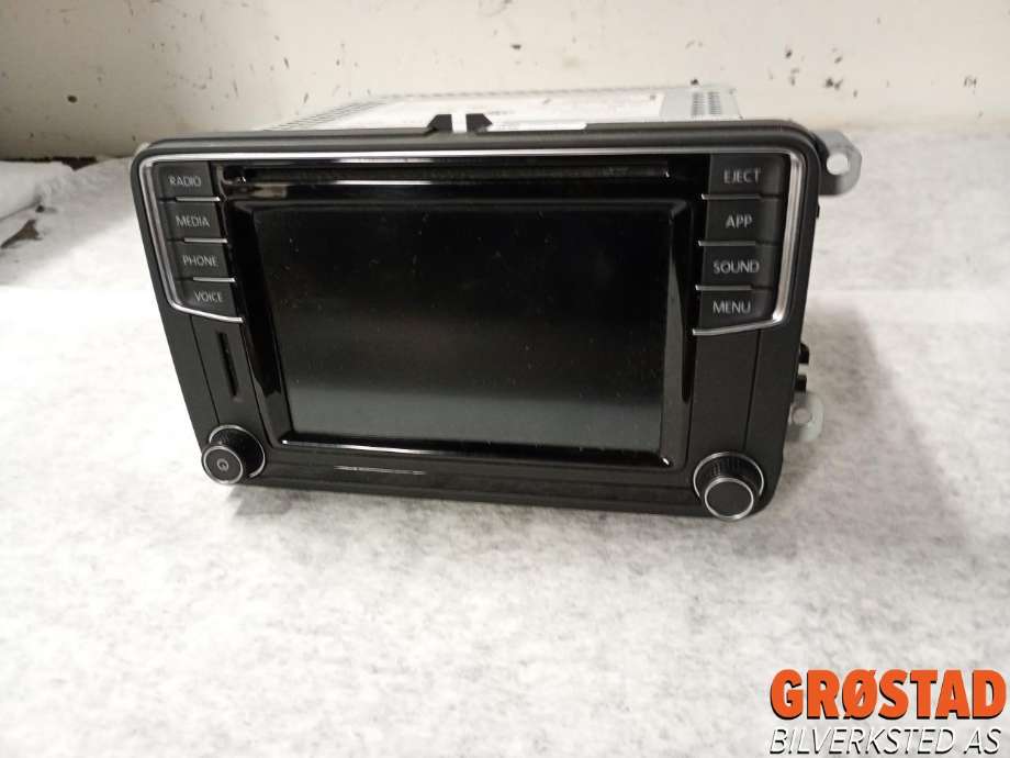 Bilstereo navigasjon skjerm til VW Caddy 2015-2020 (Type III, Fase 3) (5K7 035 200 K|5K7 035 200 KX|)