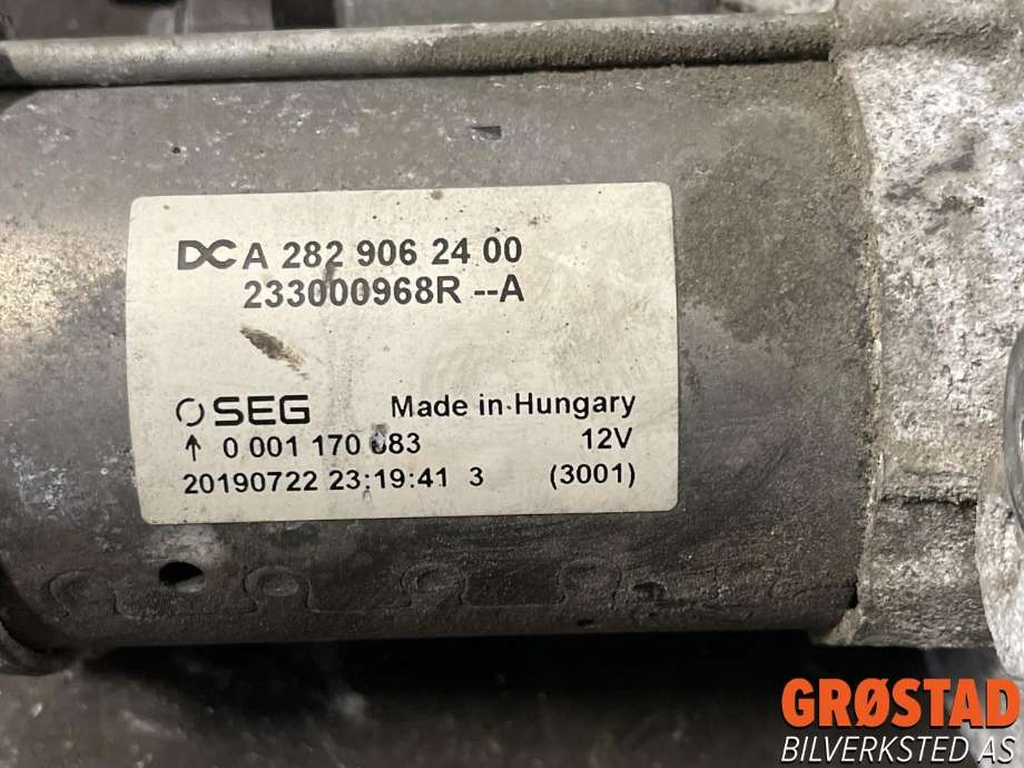 Starter til Mercedes CLA 2019-->> (C118) (C118) (A 282 906 24 00|NBS-5326|)