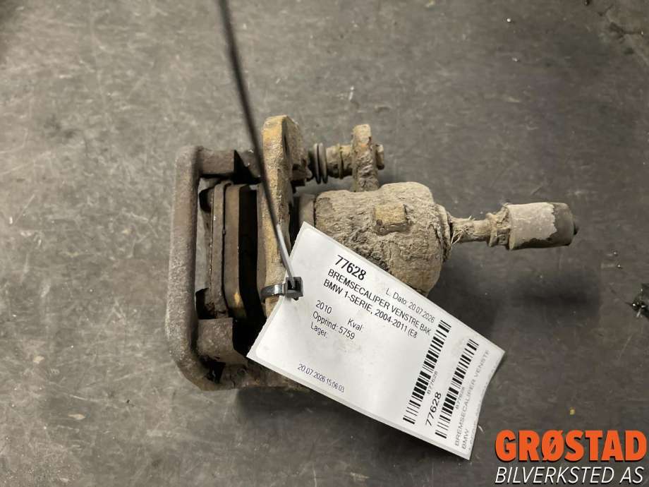 Bremsecaliper venstre bak til BMW 1-Serie, 2004-2011 (E81/E82/E87/E88) (E81/E82/E87/E88)