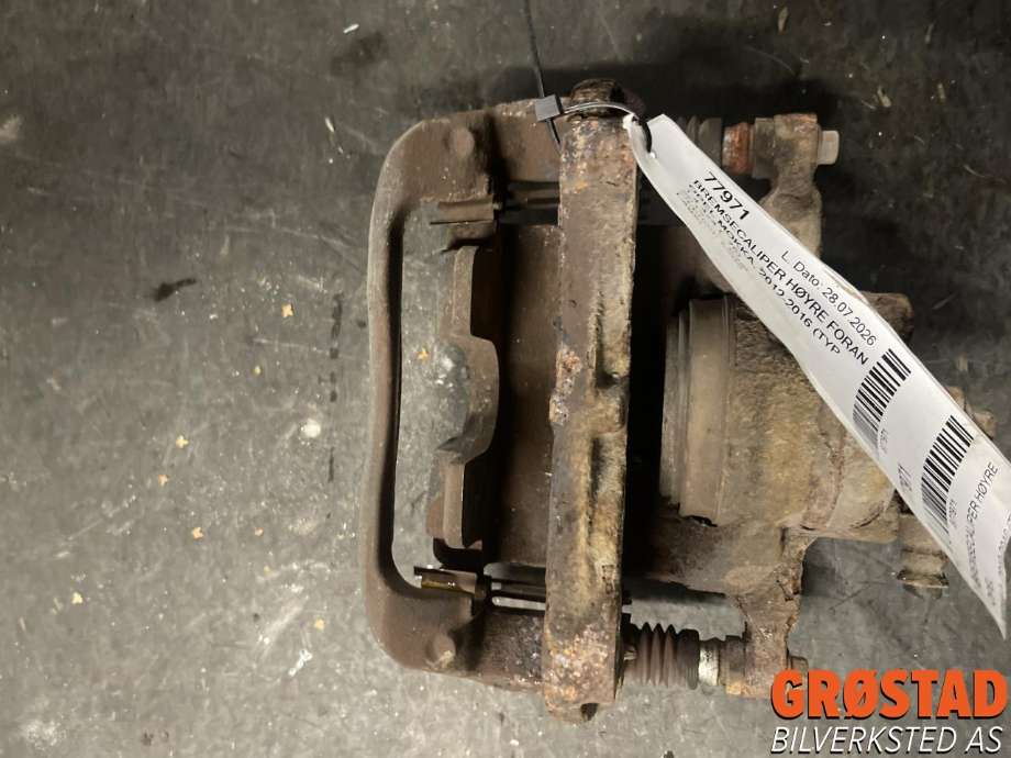 Bremsecaliper høyre foran til Opel Mokka, 2012-2016 (Type I, Fase 1)