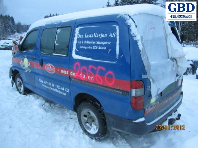 Toyota Hiace, 2007-2012 (Fase 3) (17201-30141|172010L050| 172010L080|1720130140)