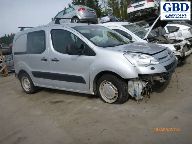 Citroën Berlingo, 2008-2015 (Type II, Fase 1) (BOSCH|6405 LK|0 390 241 621)