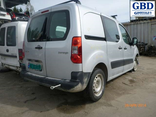 Citroën Berlingo, 2008-2015 (Type II, Fase 1) (BOSCH|6405 LK|0 390 241 621)