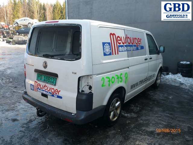 VW Transporter / Caravelle, 2003-2009 (T5, Fase 1) (SANDEN|SD7V16)