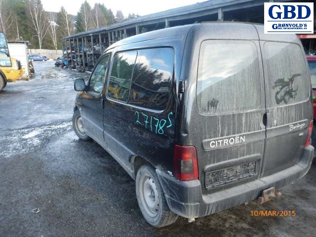 Citroën Berlingo, 1996-2002 (Type I, Fase 1) (5148 83|98 301 497 80|SBBAR005)