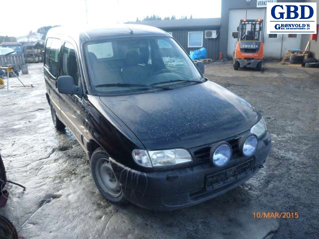 Citroën Berlingo, 1996-2002 (Type I, Fase 1) (5148 83|98 301 497 80|SBBAR005)