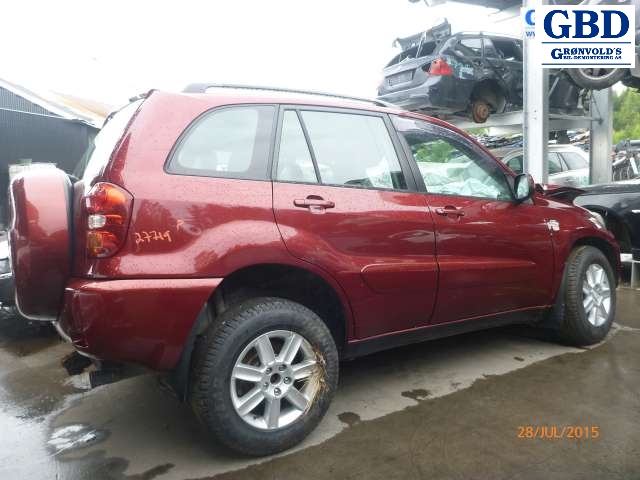 Toyota RAV4, 2000-2006 (Type II) (51201 42050|51201 42051| SBFB044|51201 42060| 51201 42061)