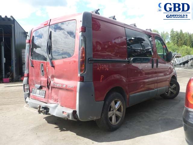 Opel Vivaro A, 2001-2006 (VALEO|91165719)